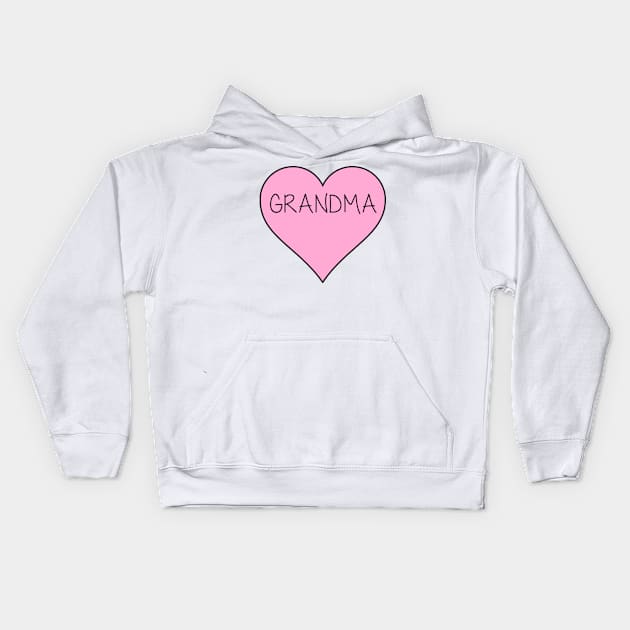 Grandma Gifts Kids Hoodie by Sarah Creations